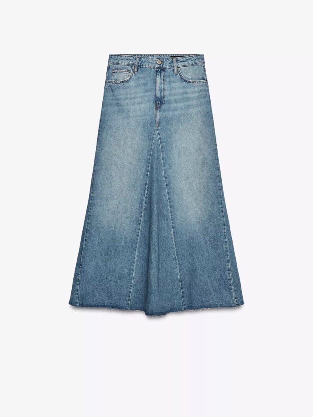 Zara Zw denim skirt